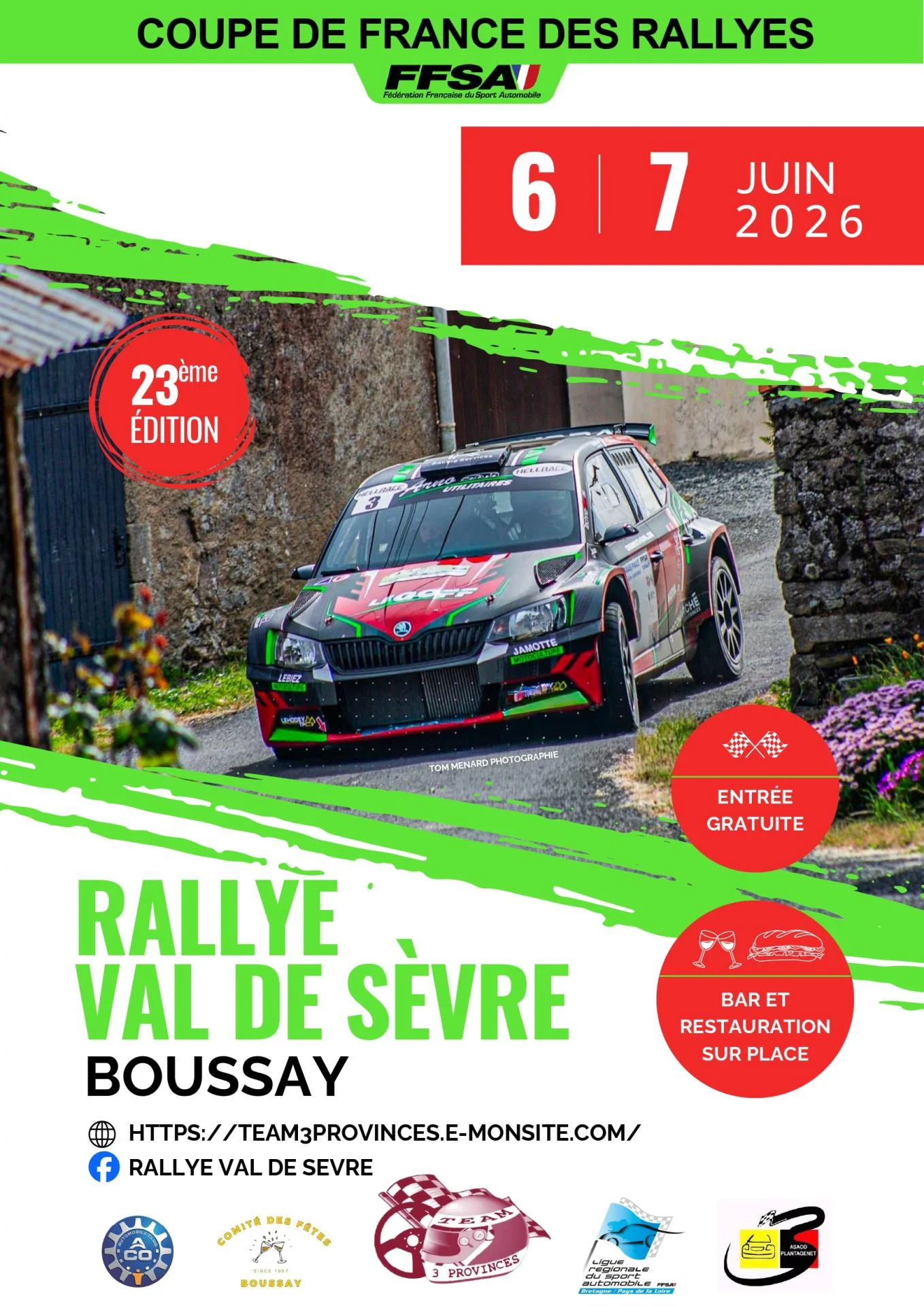 Affiche rallye val de sevre26